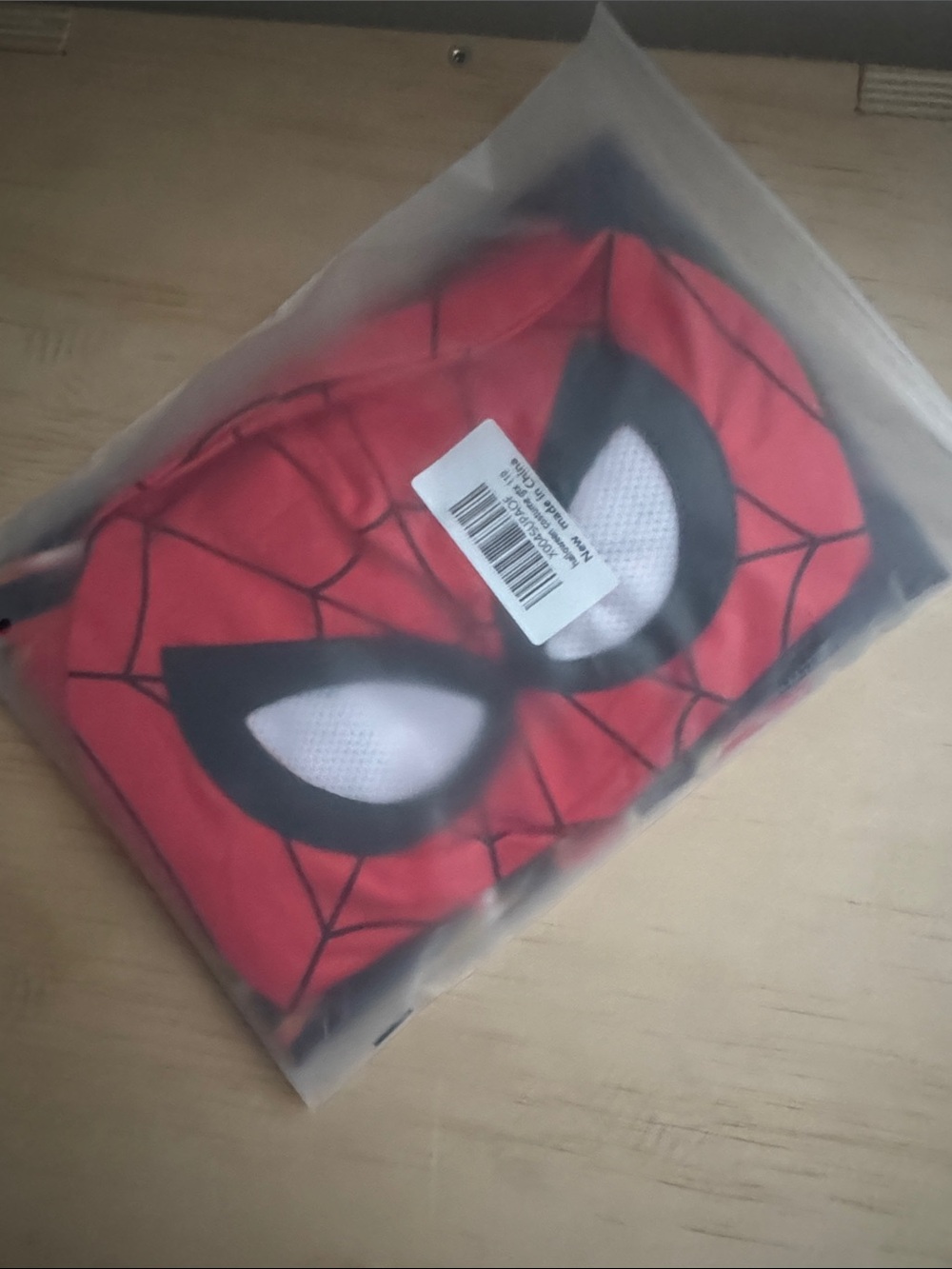 Kids Red & Dark Blue Spider Superhero Costume Bodysuit - Picture 3 of 4